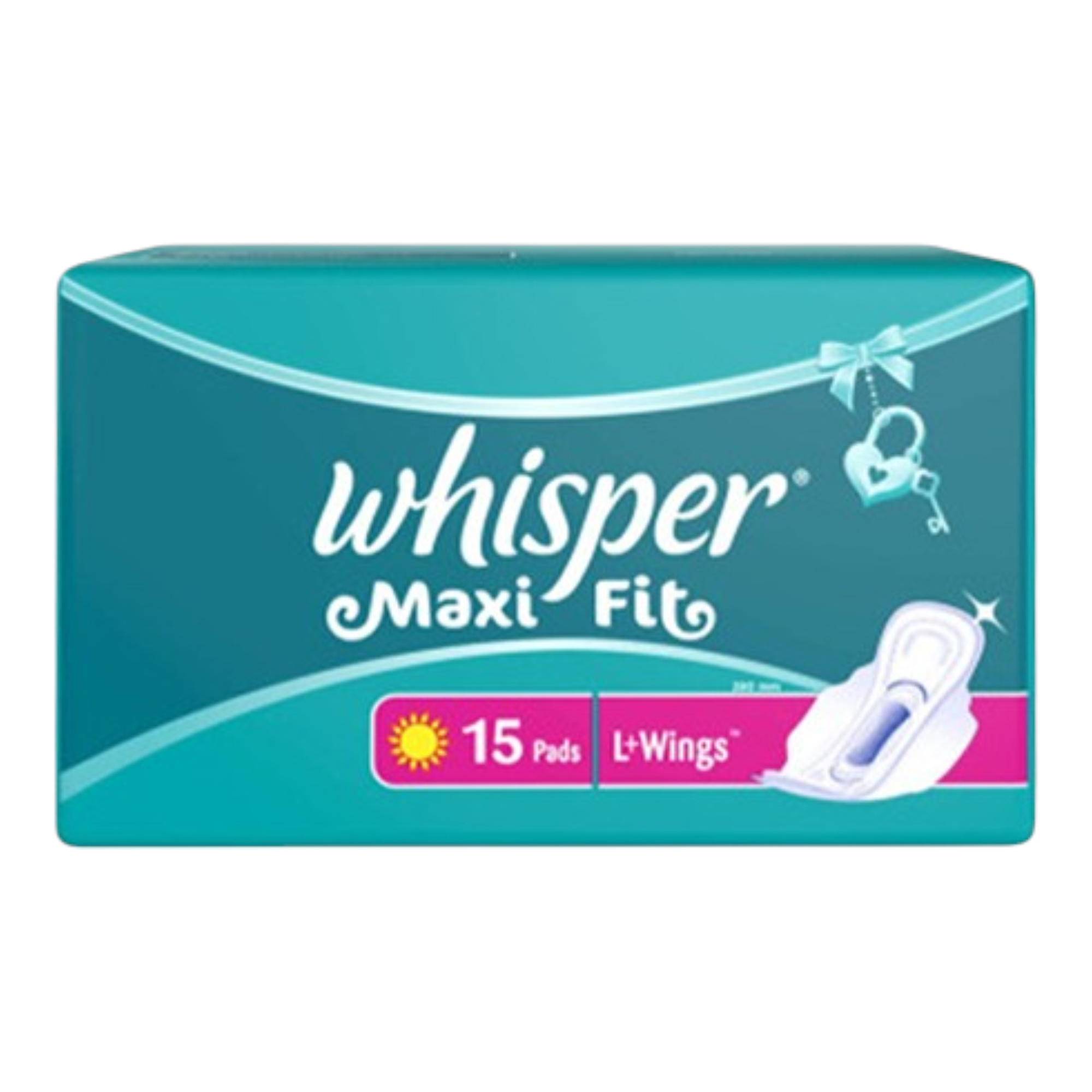 Whisper Sanitary Napkin Maxi Fit L+ Wings
