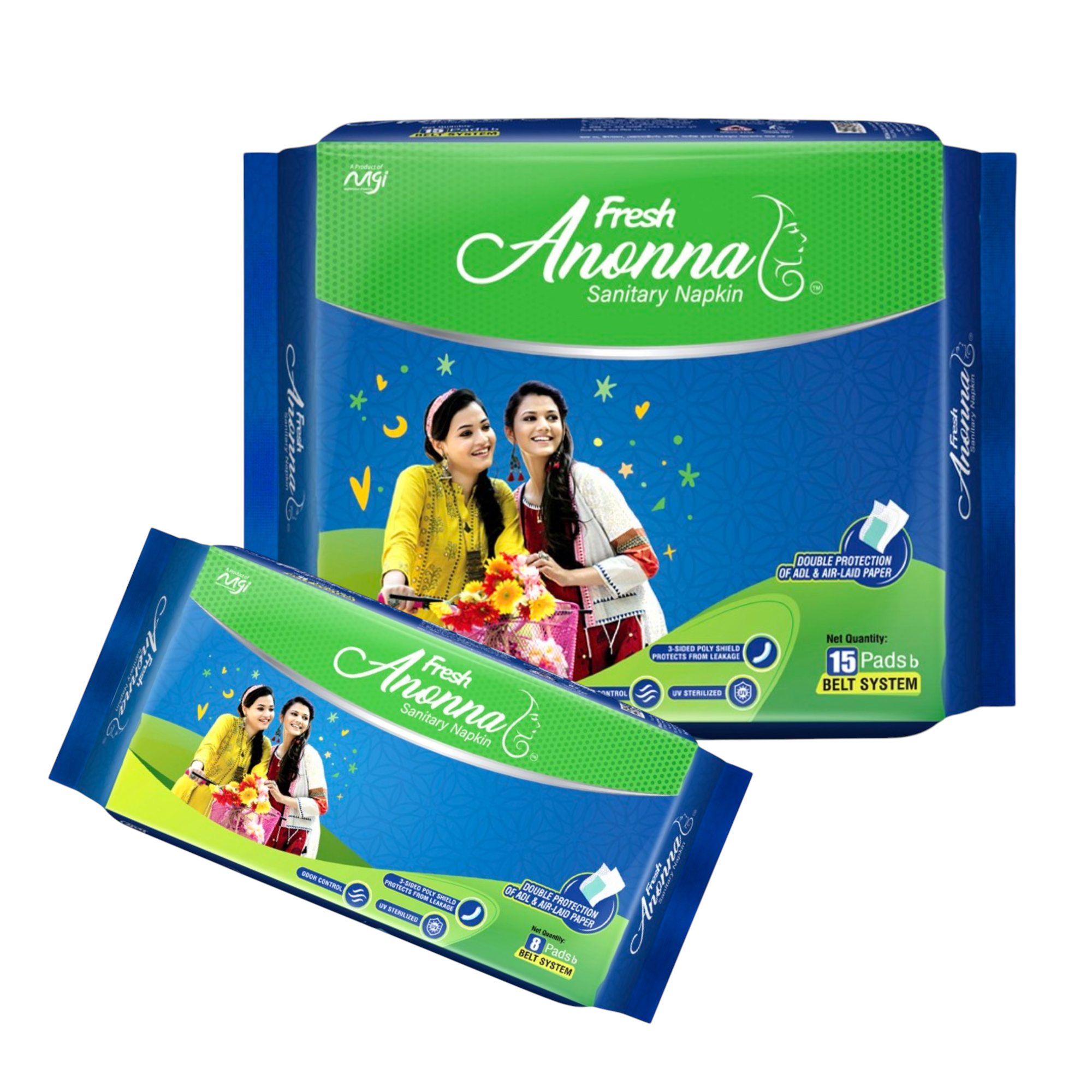 Fresh Anonna Belt System Sanitary Napkin