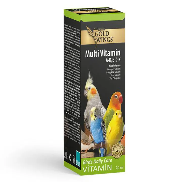 Gold wings Premium Multivitamin For Birds 
