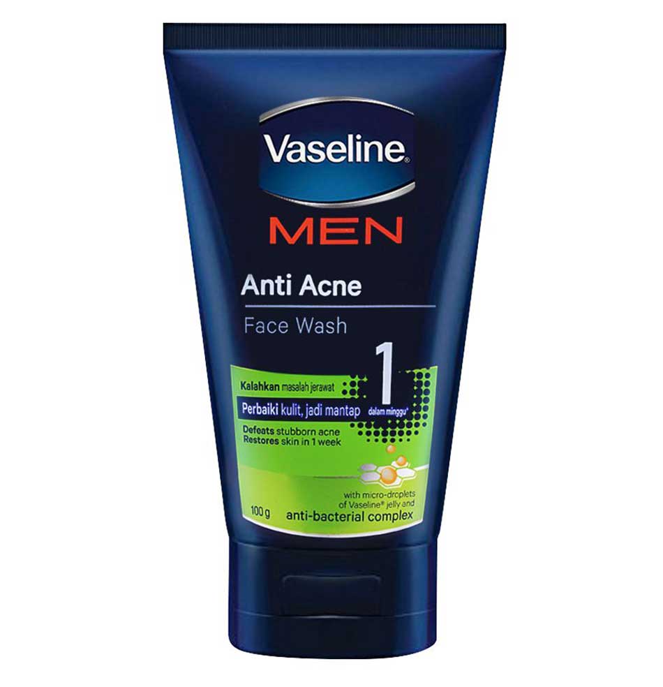 Vaseline Men Anti Acne Face Wash