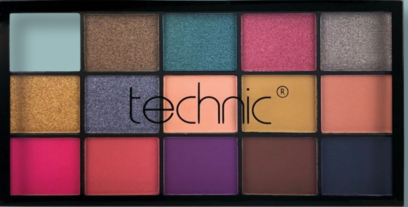Technic Pressed Pigment Eyeshadow Palette - Vacay