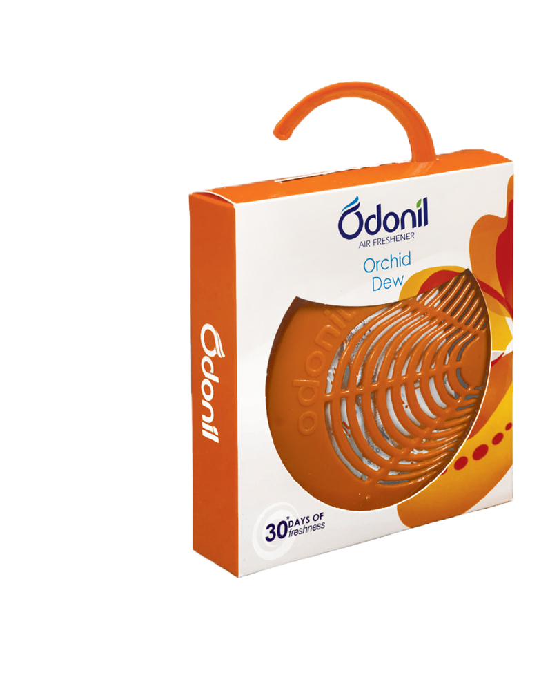 Odonil Natural Air Freshener Block Orchid Dew Hanger