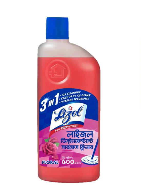 Lizol Floral Disinfectant Surface Cleaner