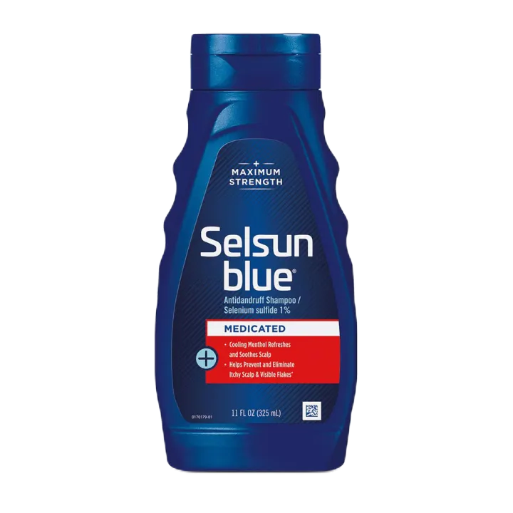 Selsun Blue Men's Care Maximum Strength Medicated Anti Dandruff Shampoo