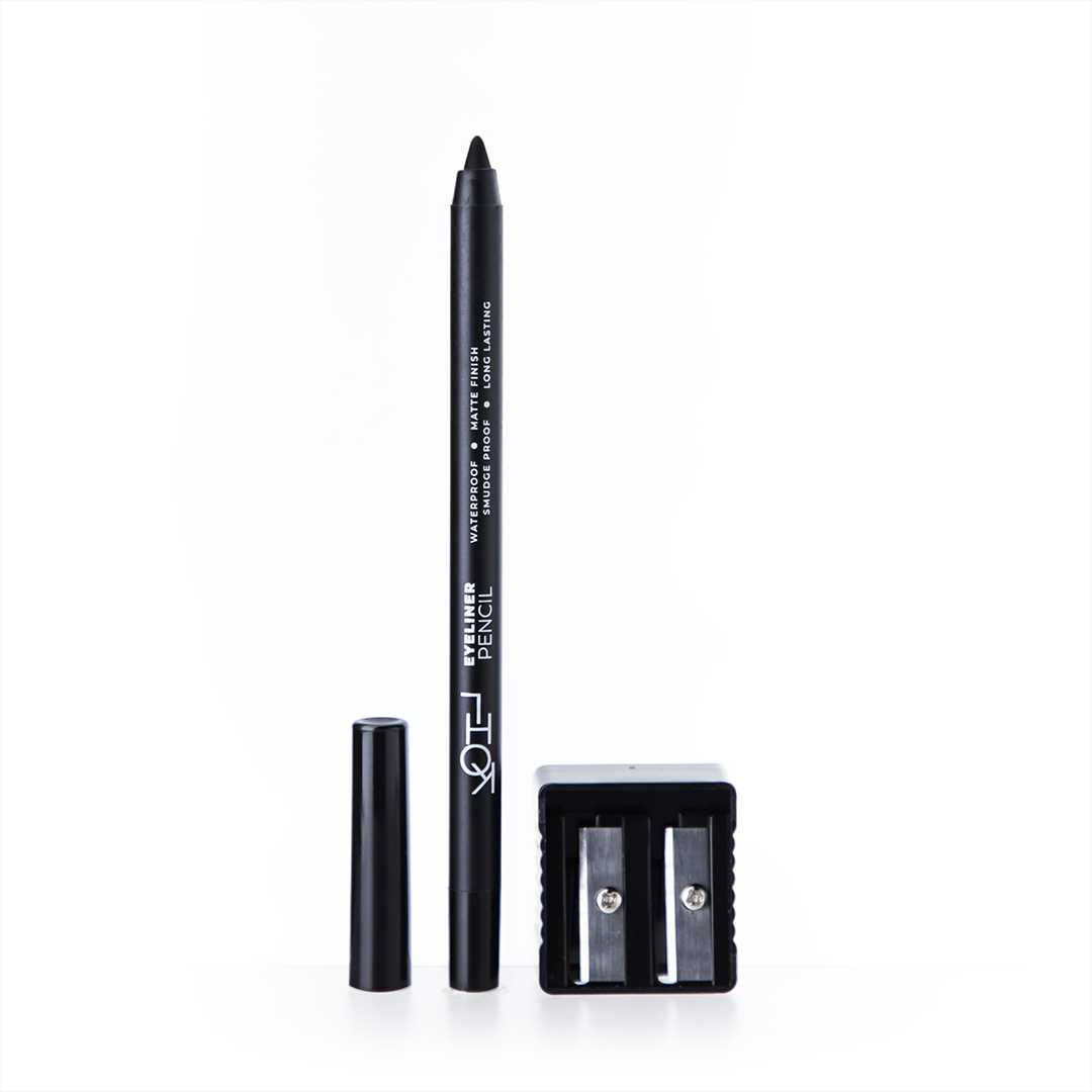 NIRVANA KOHL Eyeliner Pencil Intense Black & Sharpener