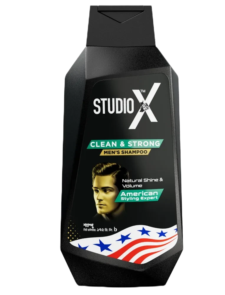 Studio X Cleans And Strong Shampoo for Men