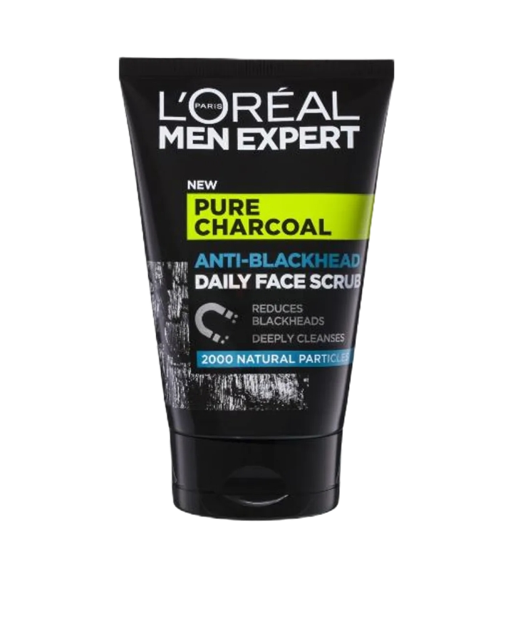 L'Oreal Men Expert Pure Charcoal Anti-Blackhead Daily Face Scrub