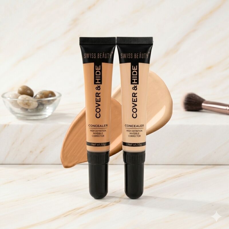 Swiss Beauty Cover & Hide Liquid Concealer- 12gm