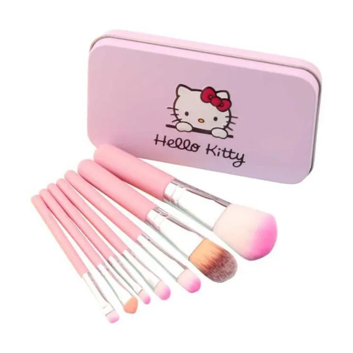 Hello Kitty Mini Makeup Brush Set 7 Paces
