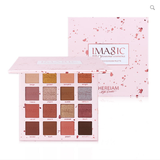 LIMAGIC PINK POP 16 COLOR EYESHADOW PALETTE