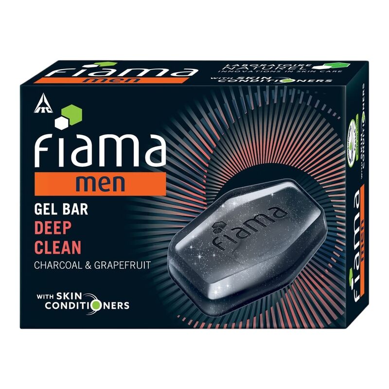 Fiama Men Deep Clean Charcoal & Grapefruit Gel Bar