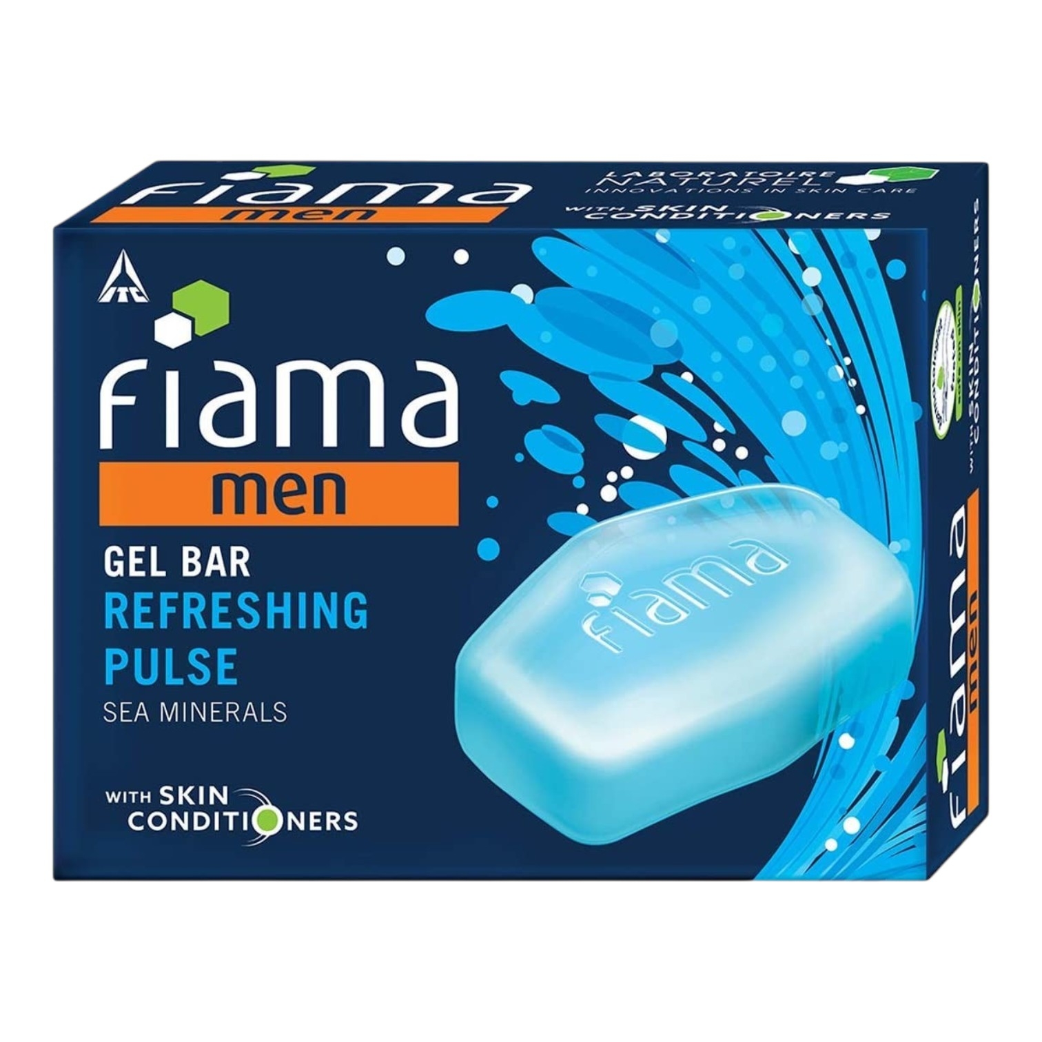 Fiama Men Refreshing Pluse Sea Minerals Gel Bar