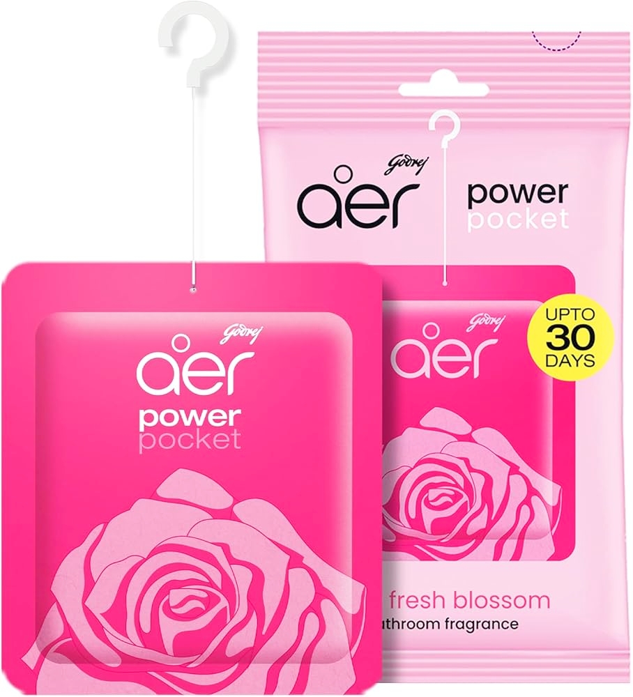 Godrej Aer Power Pocket Rose Fresh Blossom 