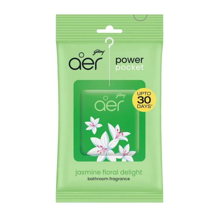 Godrej Air Power Pocket Jasmine Floral Delight Bathroom Fragrance
