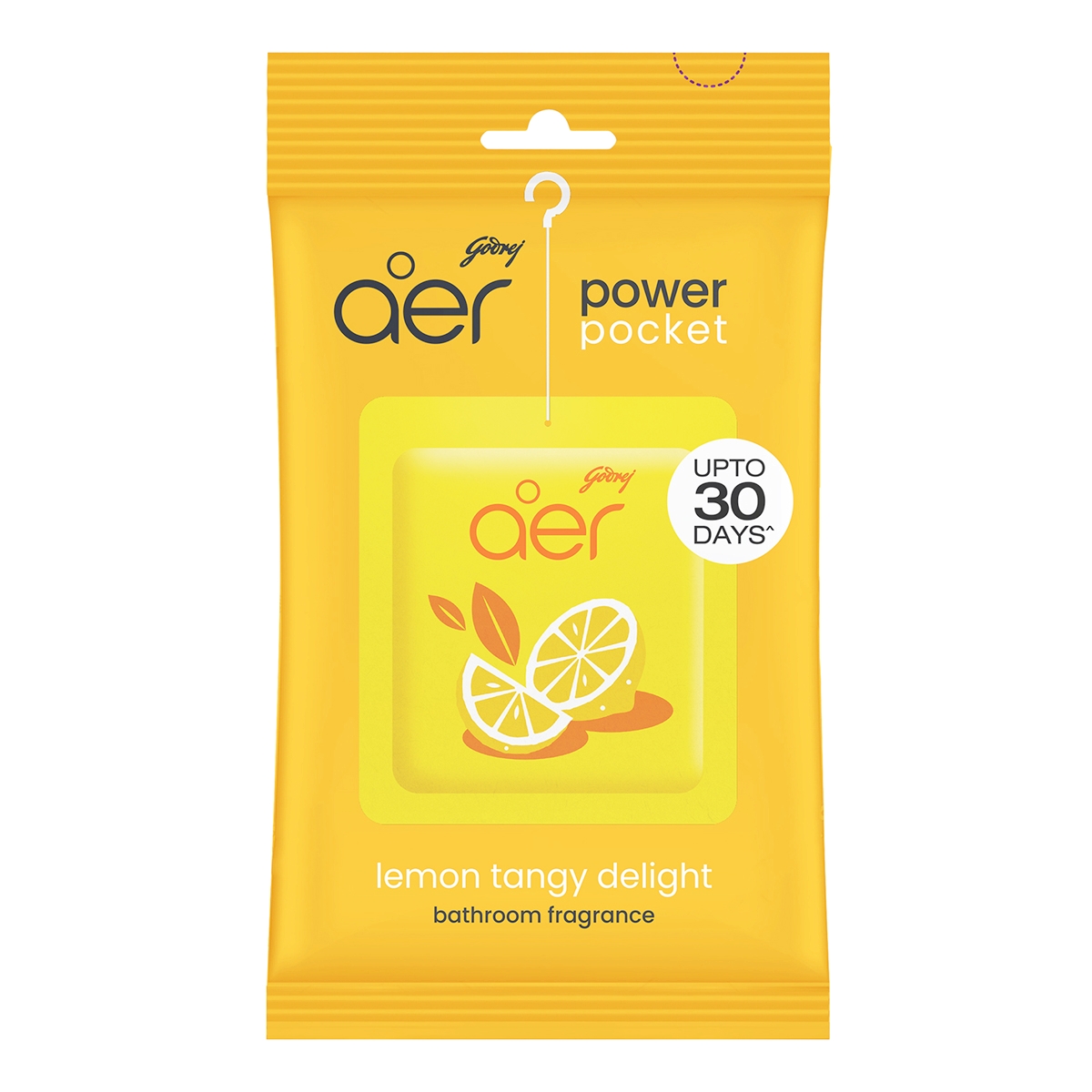 Godrej Air Power Pocket Lemon Tangy Delight  Bathroom Fragrance