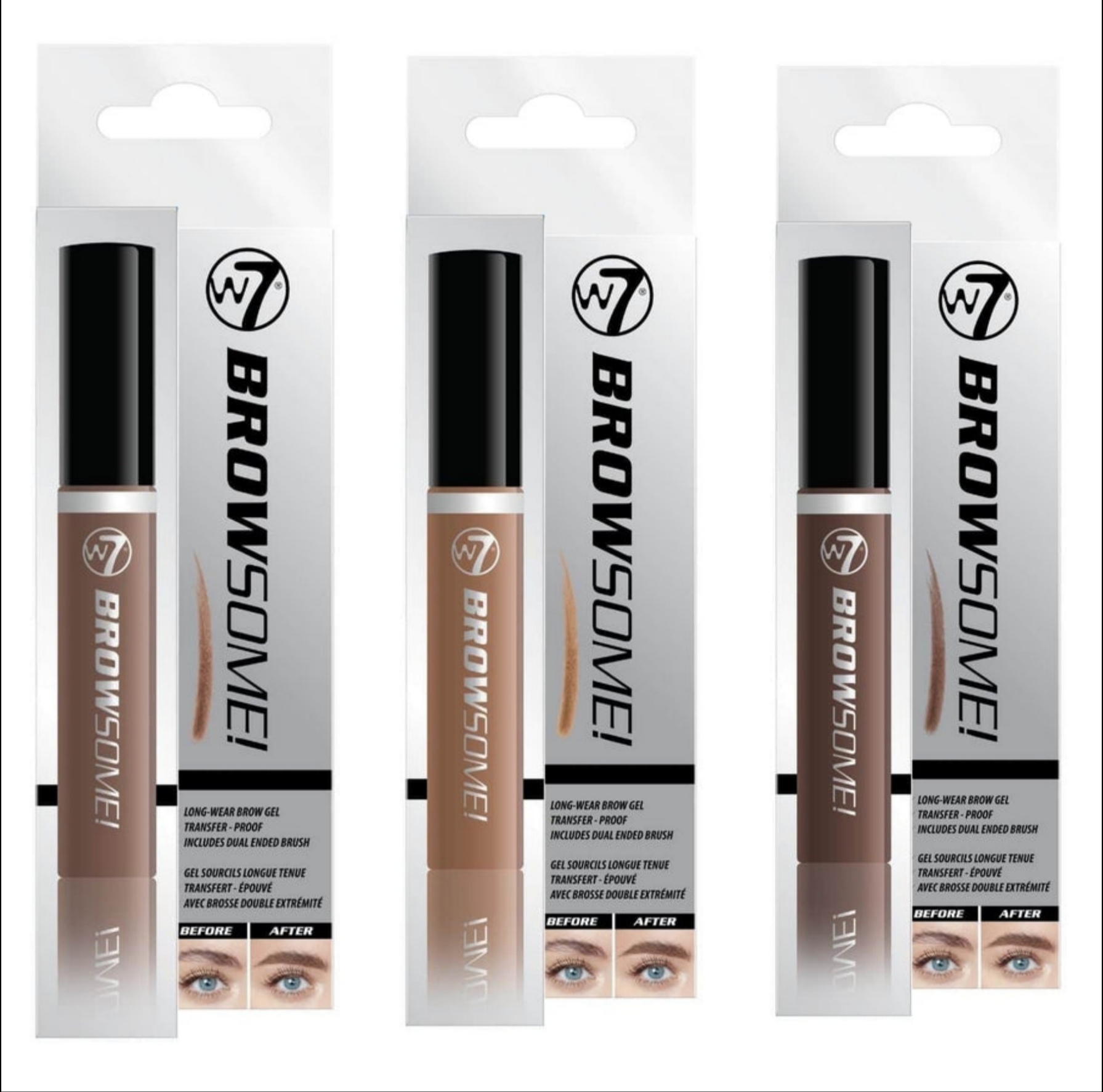 W7 Browsome Longwear Eyebrow Gel