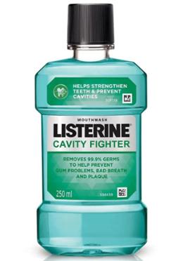 Listerine Mouthwash Cavity Fighter