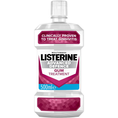 Listerine Professional Gum Treatment Crisp Mint Mouthwash 