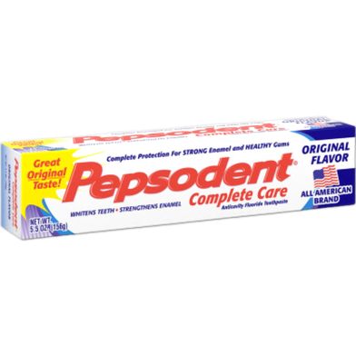 Pepsodent Complete Care Original Flavor Anticavity Fluoride Toothpaste 
