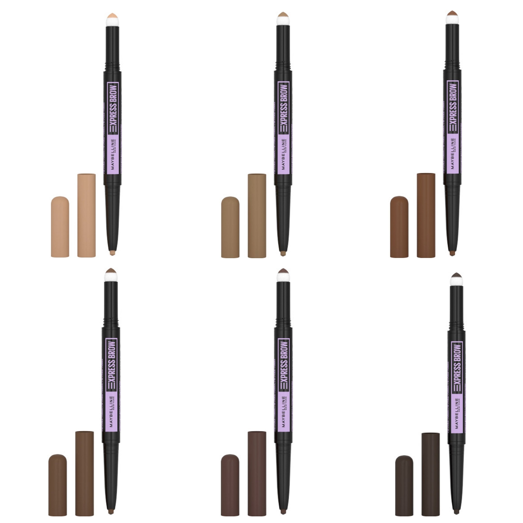 Maybelline New York EXPRESS BROW DUO 2-IN-1 PENCIL AND POWDER