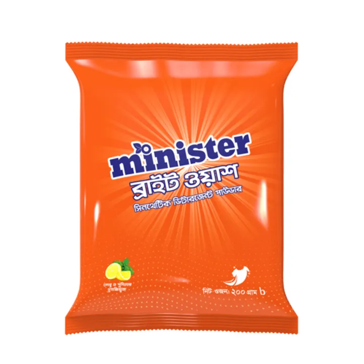 Minister Bright Wash Detergent Powder 