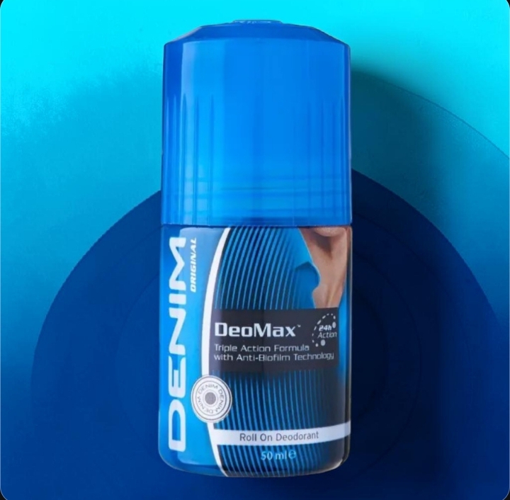 Denim Original DeoMax Deodorant Roll On