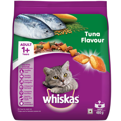 Whiskas Adult Cat Food Tuna Fish Flavour