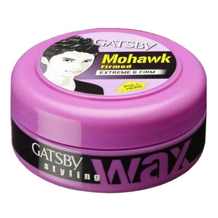 Gatsby Styling Wax Mohawk Firmed - Ultimate & Shaggy 75gm