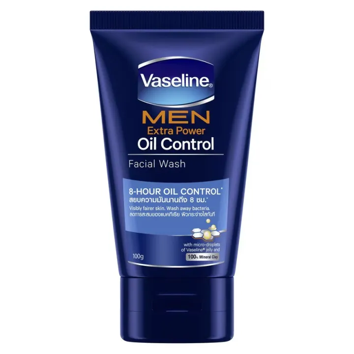 Vaseline Men Extra Power Oil Control Facial Wash