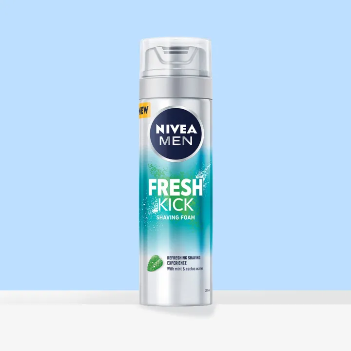 Nivea Men Fresh Kick Shaving Foam