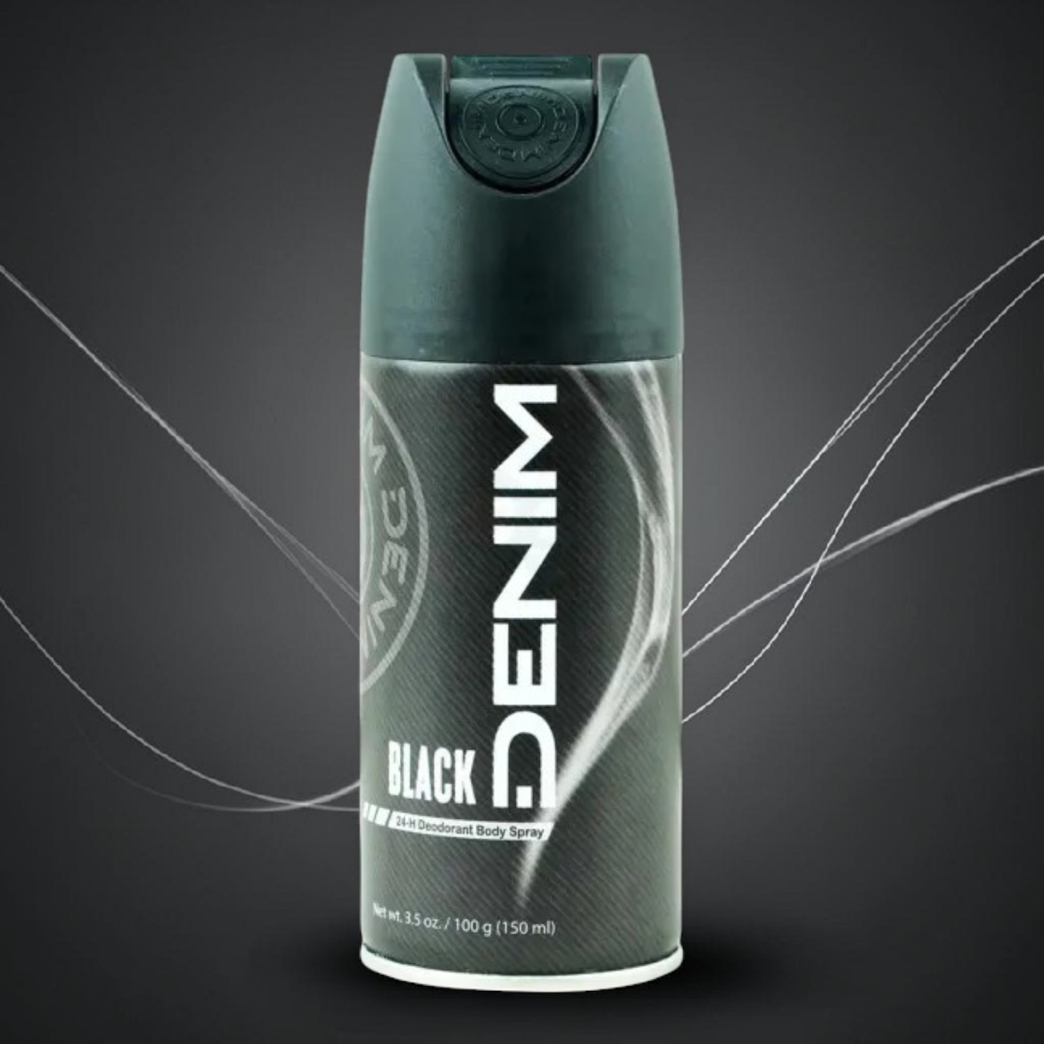 Denim Black Deodorant Body Spray
