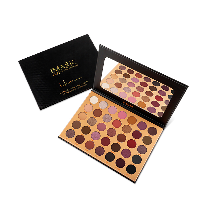 IMAGIC ELEGANT BLACK 35 COLORS EYESHAODOW PALETTE