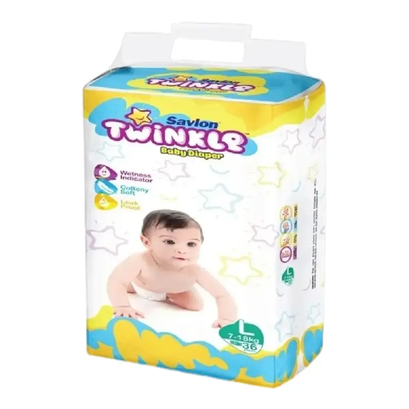 Twinkle Belt System Baby Diaper (L Size) (7-18kg)