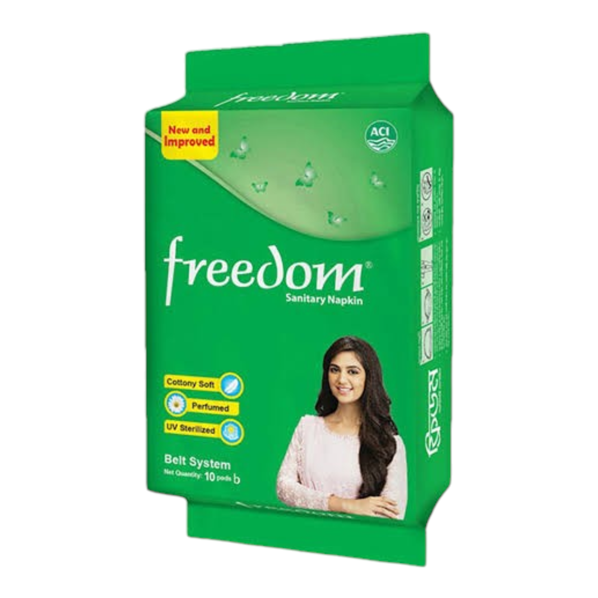 Freedom Sanitary Napkin Belt System