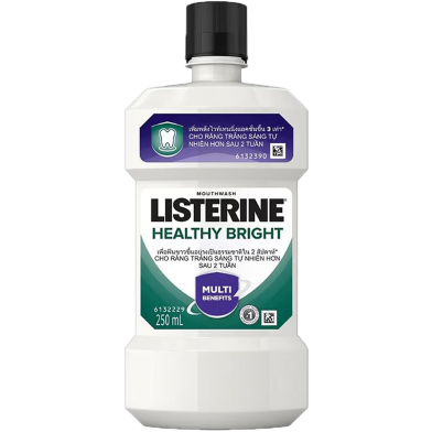 Listerine Healthy B. Natural Lemon and Salt Mouthwash 