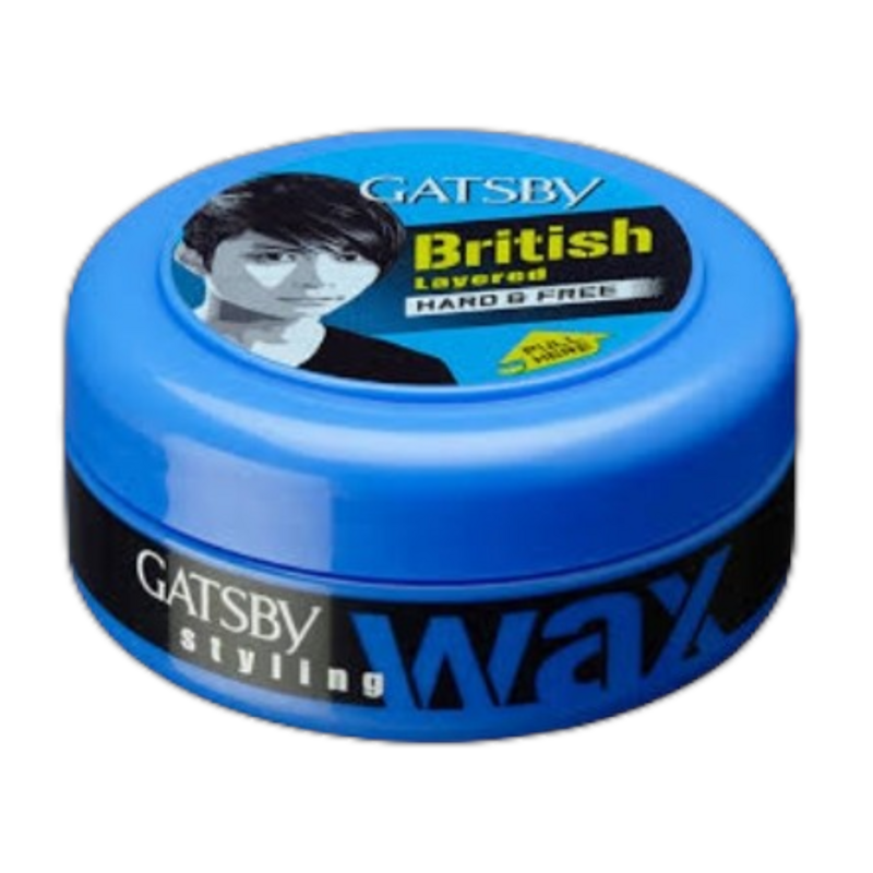 Gatsby Styling Wax Hard & Free - British Style 75gm