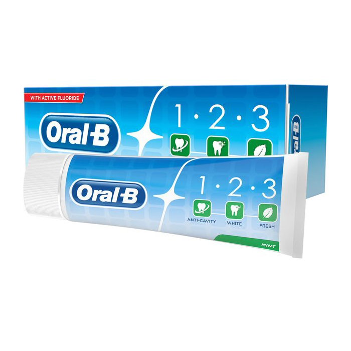Oral-B 123 Mint With Active Fluoride