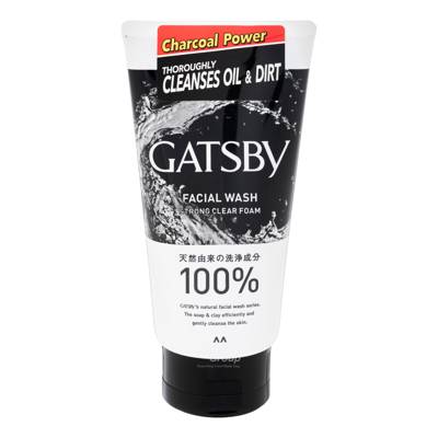 Gatsby Facial Wash Strong Clear Foam