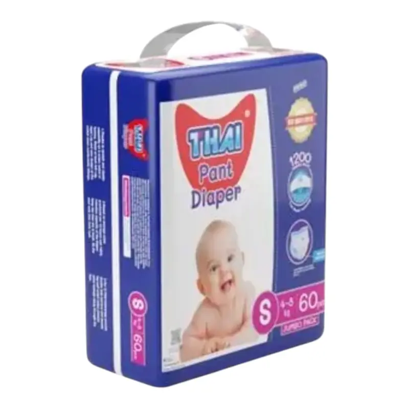 Thai Pant System Baby Diapers S Size (4-8 kg)