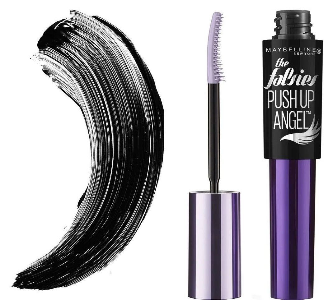 Maybelline New York The Falsies Push Up Angel Washable Winged Mascara