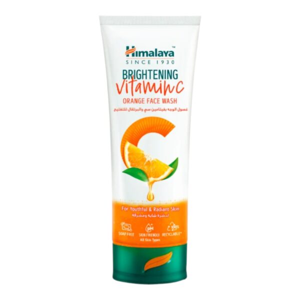 Himalaya Brightening Vitamin C Orange Face Wash-100ml