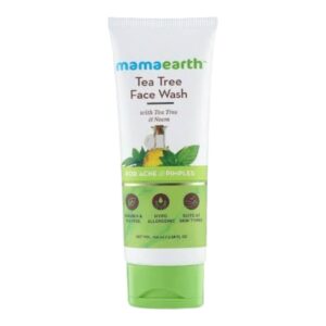 mamaearth Tea Tree Face Wash For Acne & Pimples-100ml