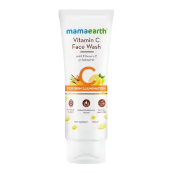 mamaearth Vitamin C Face Wash For Skin Illumination- 100ml