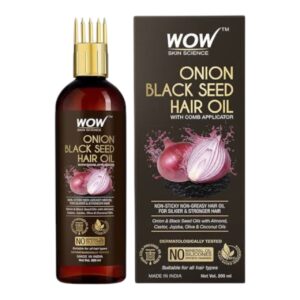 WOW Onion Black Seed Hair Oil- 200ml