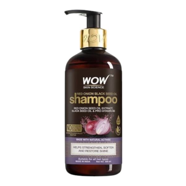 WOW Skin Science Onion Red Seed Oil Shampoo 300ml