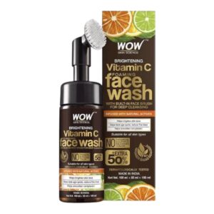 WOW Skine Seinece Brightening Vitamin C Foaming Face Wash- 150ml