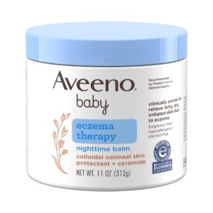 Aveeno Baby Eczema Therapy Nighttime Balm 312gm