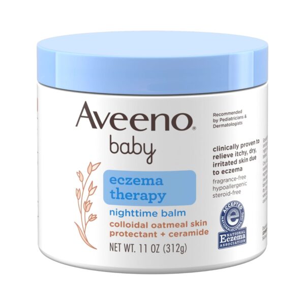 Aveeno Baby Eczema Therapy Nighttime Balm 312gm