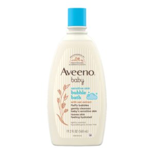 Aveeno Sensitive Skin Baby Bubble Bath- 568ml