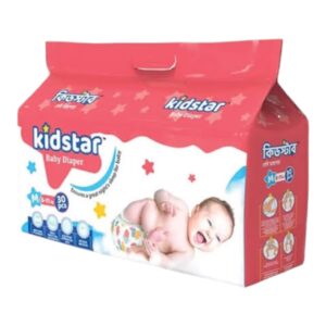 Kidstar Belt Style Baby Diaper (M size 30pcs)